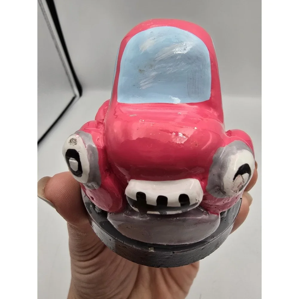 Vintage Cartoon Car Arcade Character Head Folk‎ Art Carnival Prop Whack A Mole